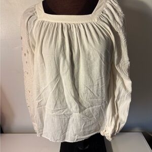 Elegant White Women's Top